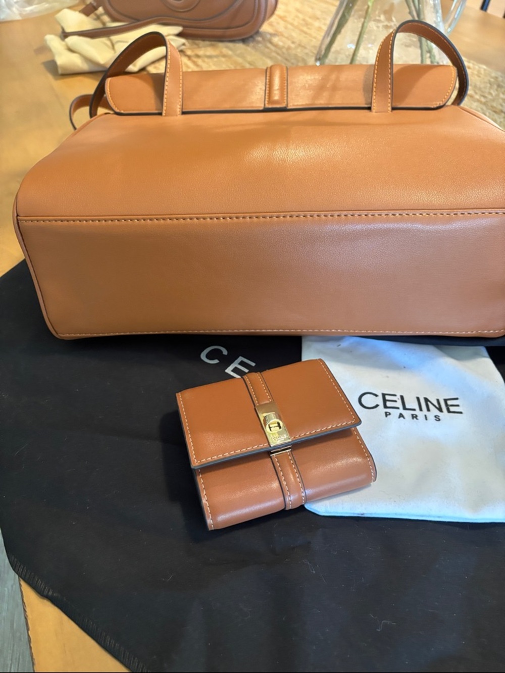 Leather bag and wallet set - Picture 6 of 9